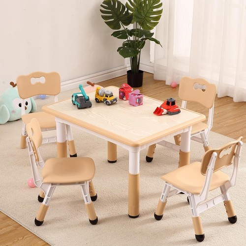 Adjustable kids table - table, and