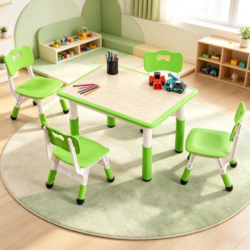 Kids table and chairs - kids, 4