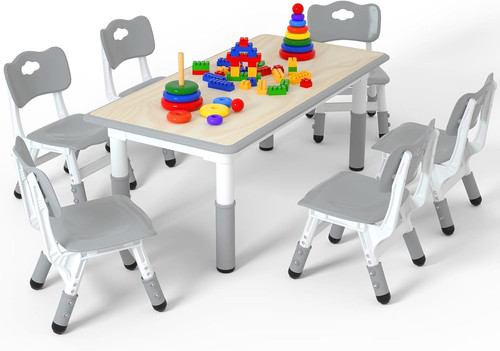 Adjustable kids table 6 - table, &