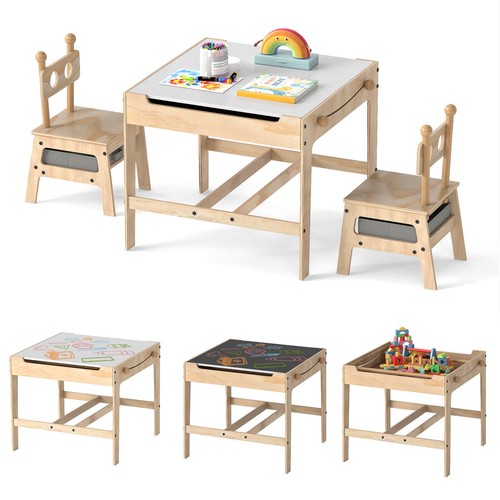 Kids table and - chairs, in
