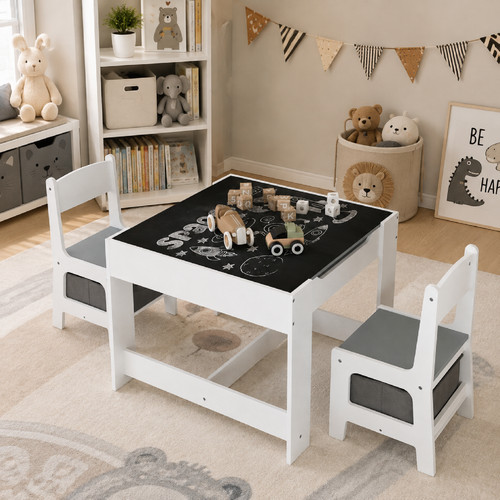 Kids wooden activity - 3-in-1,