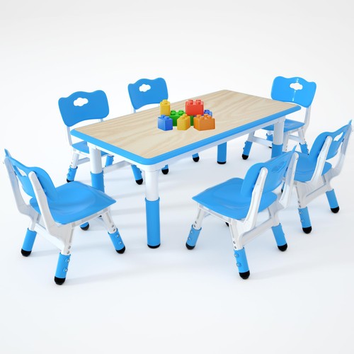 Kids study table - study, 6