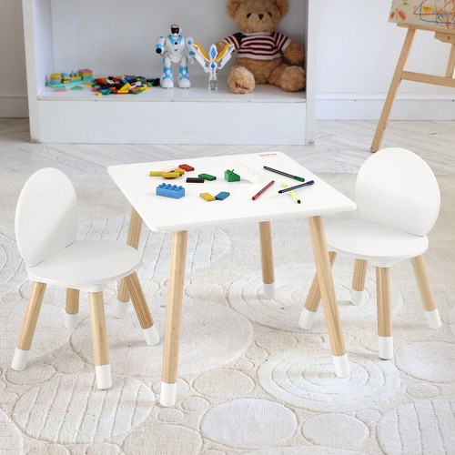 Kids table and chairs set - table,