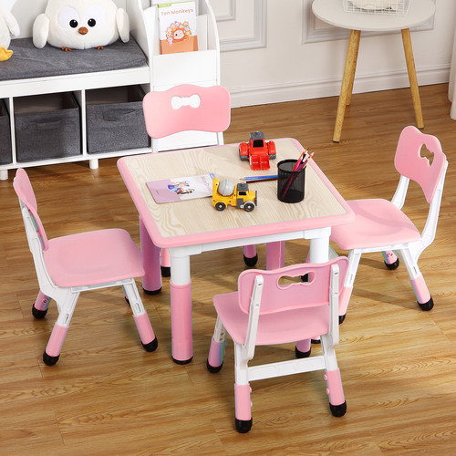 Modern kids table and chair - table,