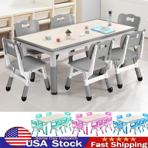 7pcs kids table - 6, set