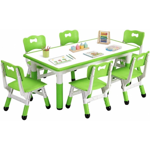 Kids adjustable table - adjustable, 6