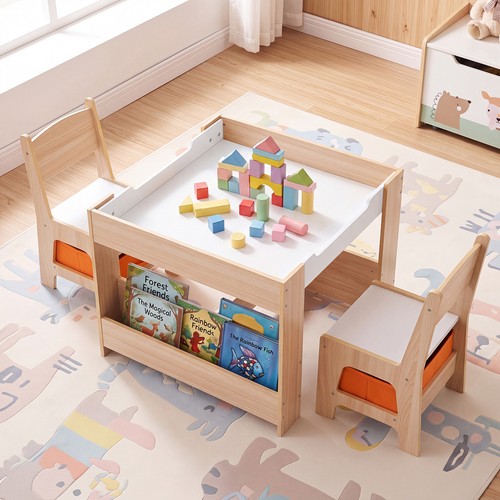 Kids table and chairs - 4,