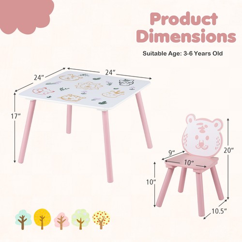 Pieces kids table - table, and