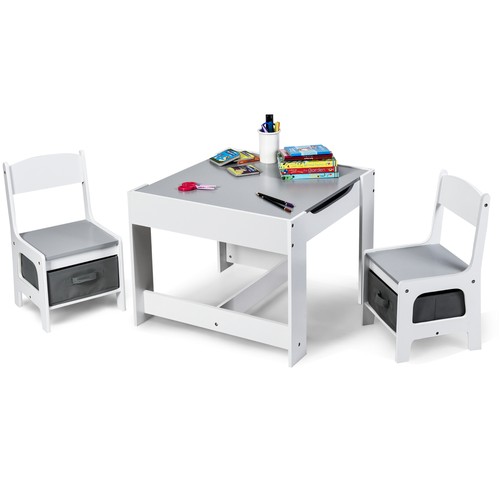 Kids wood table - in,