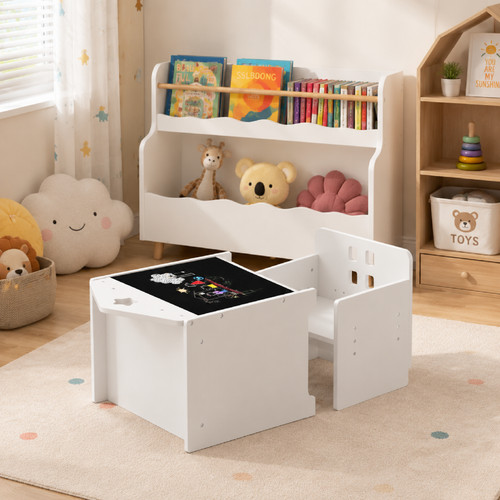 Kids adjustable table chair - &,