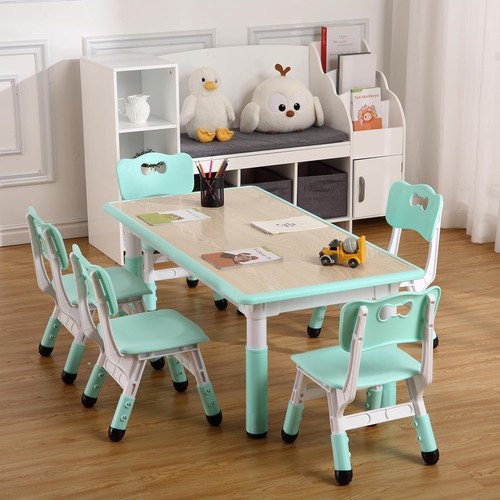Height adjustable kids table - height,