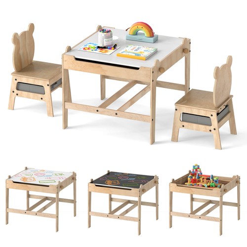Kids table and chairs set - set, 4
