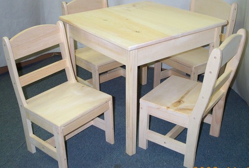 Child table square top and - table,