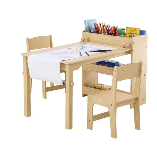 Kids art table and chairs - kids,