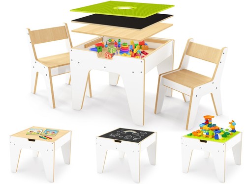 Wooden kids activity - 4-in-1,