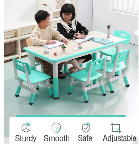 7pcs kids table chair - 7pcs, &